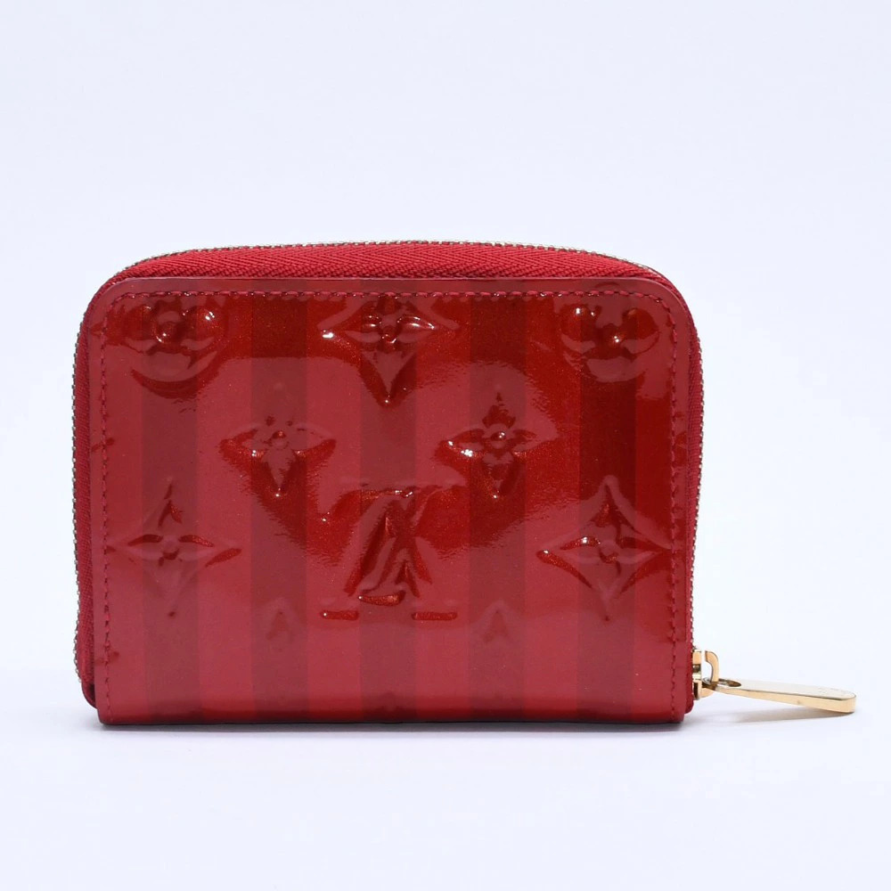 LOUIS VUITTON wallet Monogram Vernis Zippy Coin Pomme d Amour